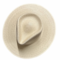 Load image into Gallery viewer, The Coastal Cowgirl Natural Fine Palm Hat – Semi-Hard Shell Flat Brim
