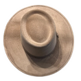 Load image into Gallery viewer, Vegan Suede Hat- Flatbrim style taupe